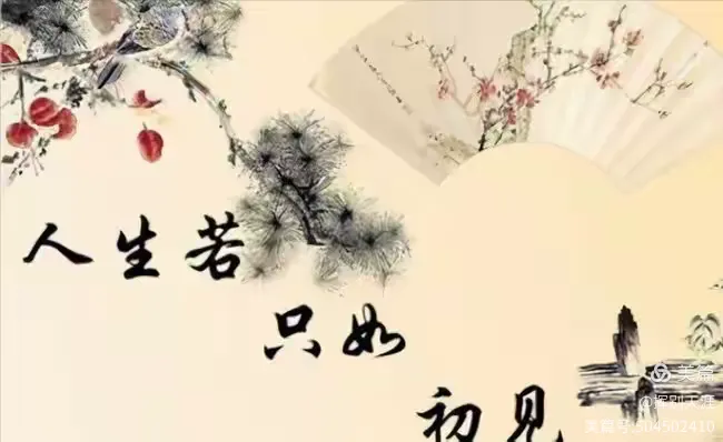 人生若只如初見